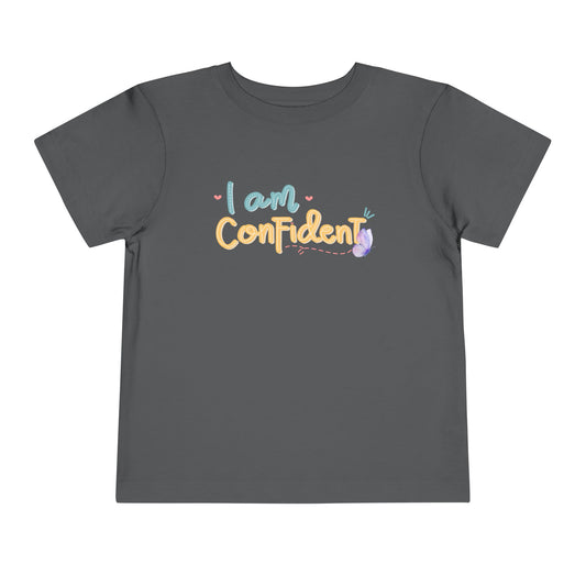 Toddler I Am Confident Tee – Empowering Affirmation Shirt for Kids