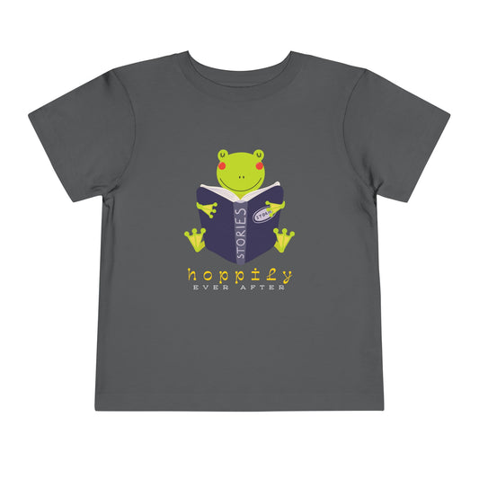 Toddler Hoppily Ever After Tee – Froggy Fun for Little Story Lovers