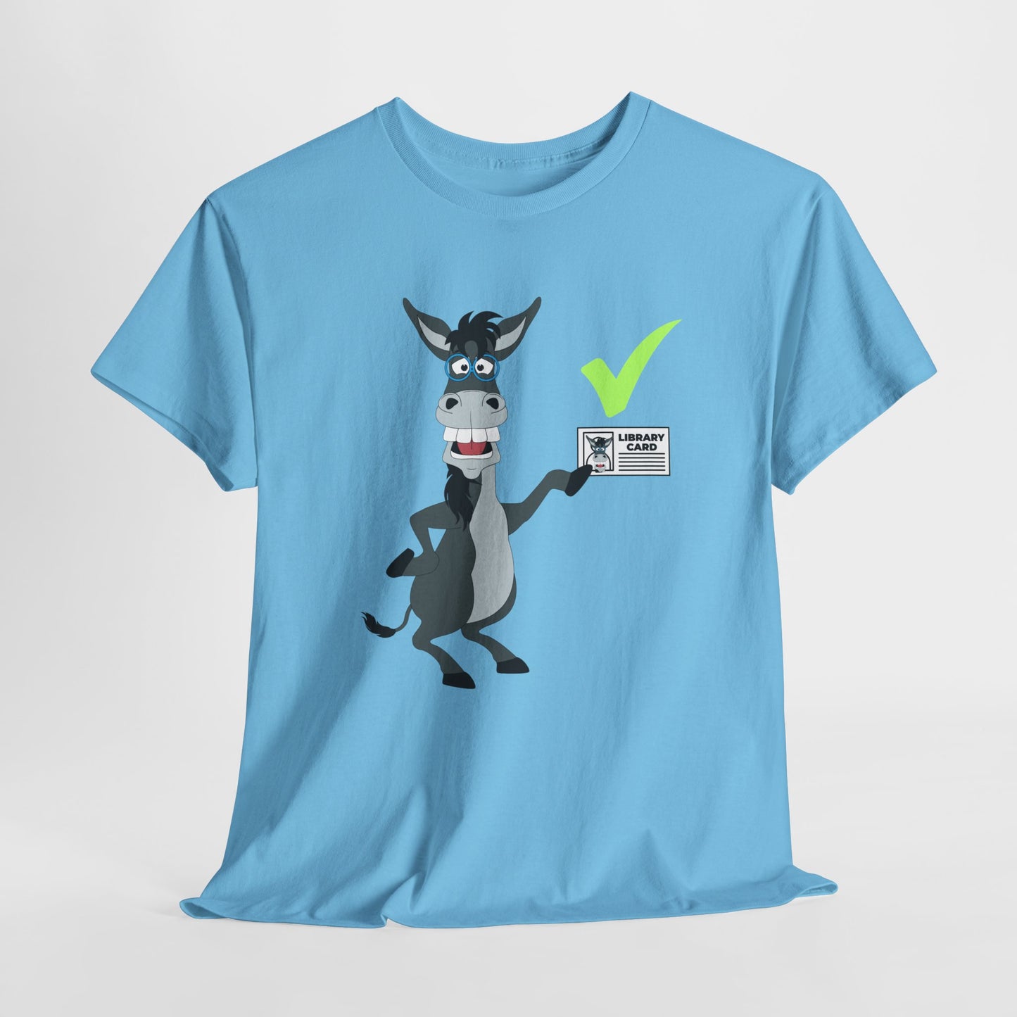 Teen/Adult Unisex Card-Carrying Genius Tee – Flash Your Library Power
