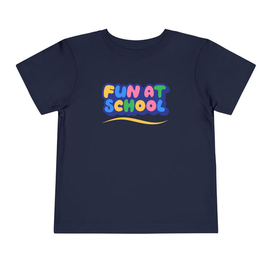 Toddler Fun at School Tee – Bright & Happy Shirt for Little Learners