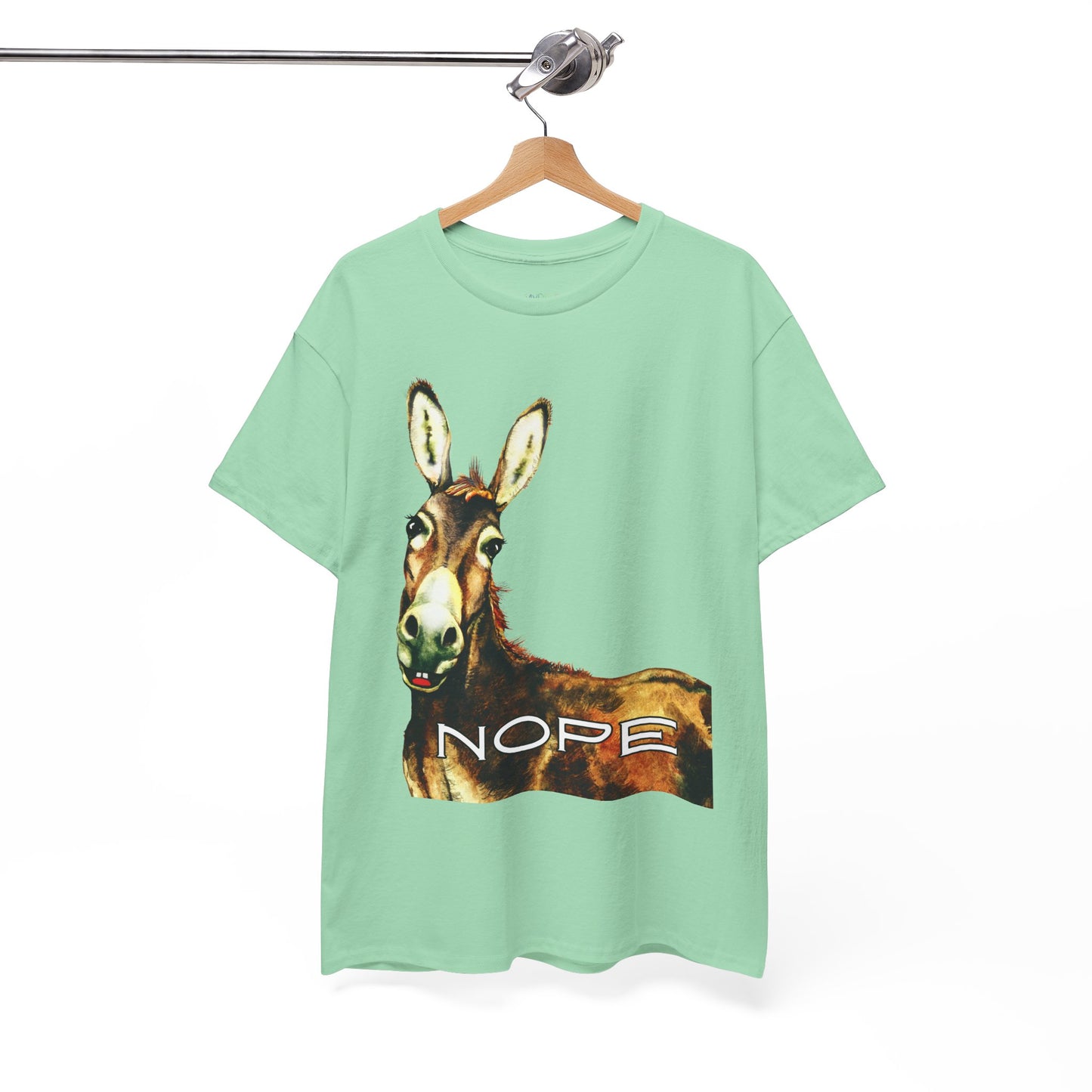 Teen/Adult Unisex Donkey NOPE T-Shirt