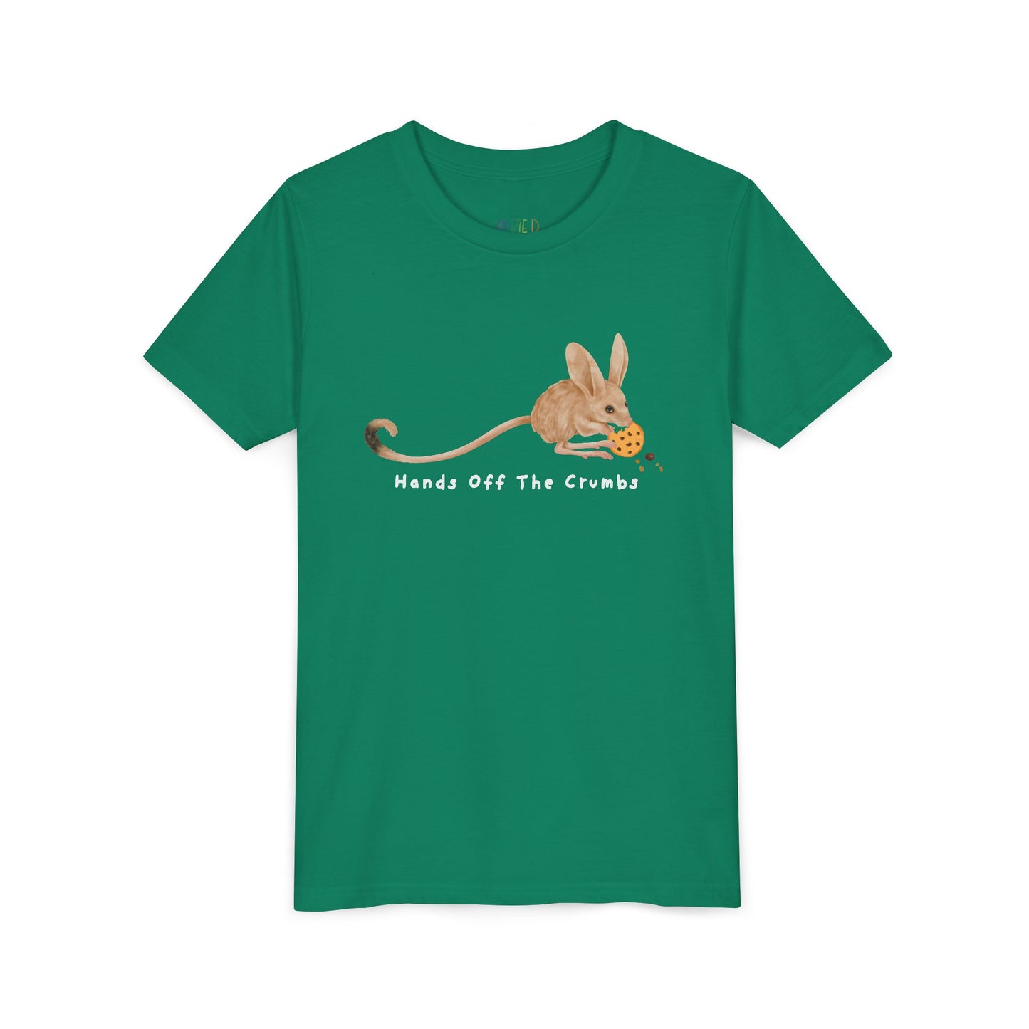 Youth Hands Off the Crumbs Tee – Guarding Snacks Like a Pro