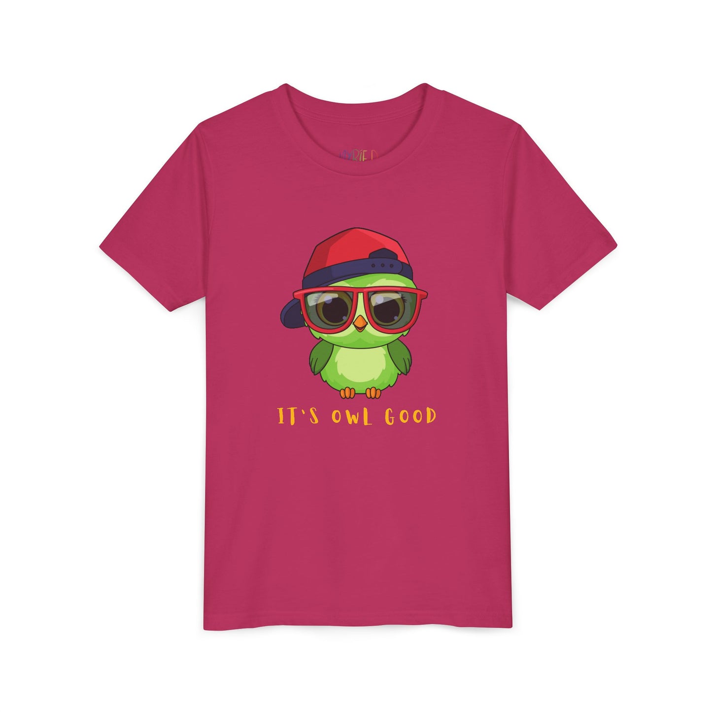 Youth It's Owl Good Tee – Funny & Cool Shirt for Kids Who Keep It Chill