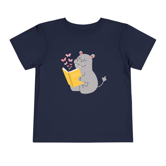 Toddler Butterfly Books Tee – Gentle Joy for Little Animal Lovers