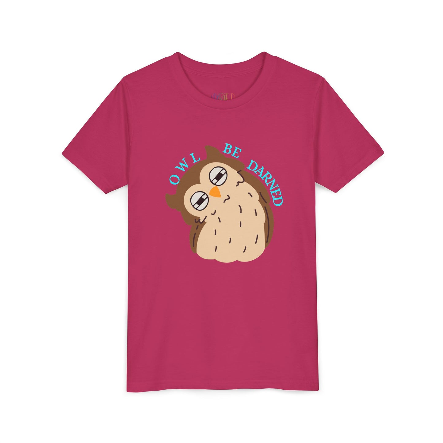 Youth Owl Be Darned Tee – Sass, Shrug, and Soft Cotton Vibes