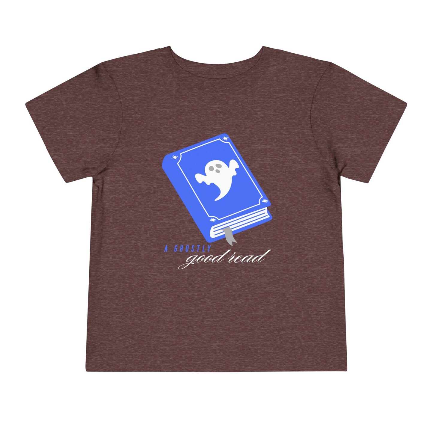 Toddler A Ghostly Good Read Tee – Spooky Cute Book Shirt for Kids