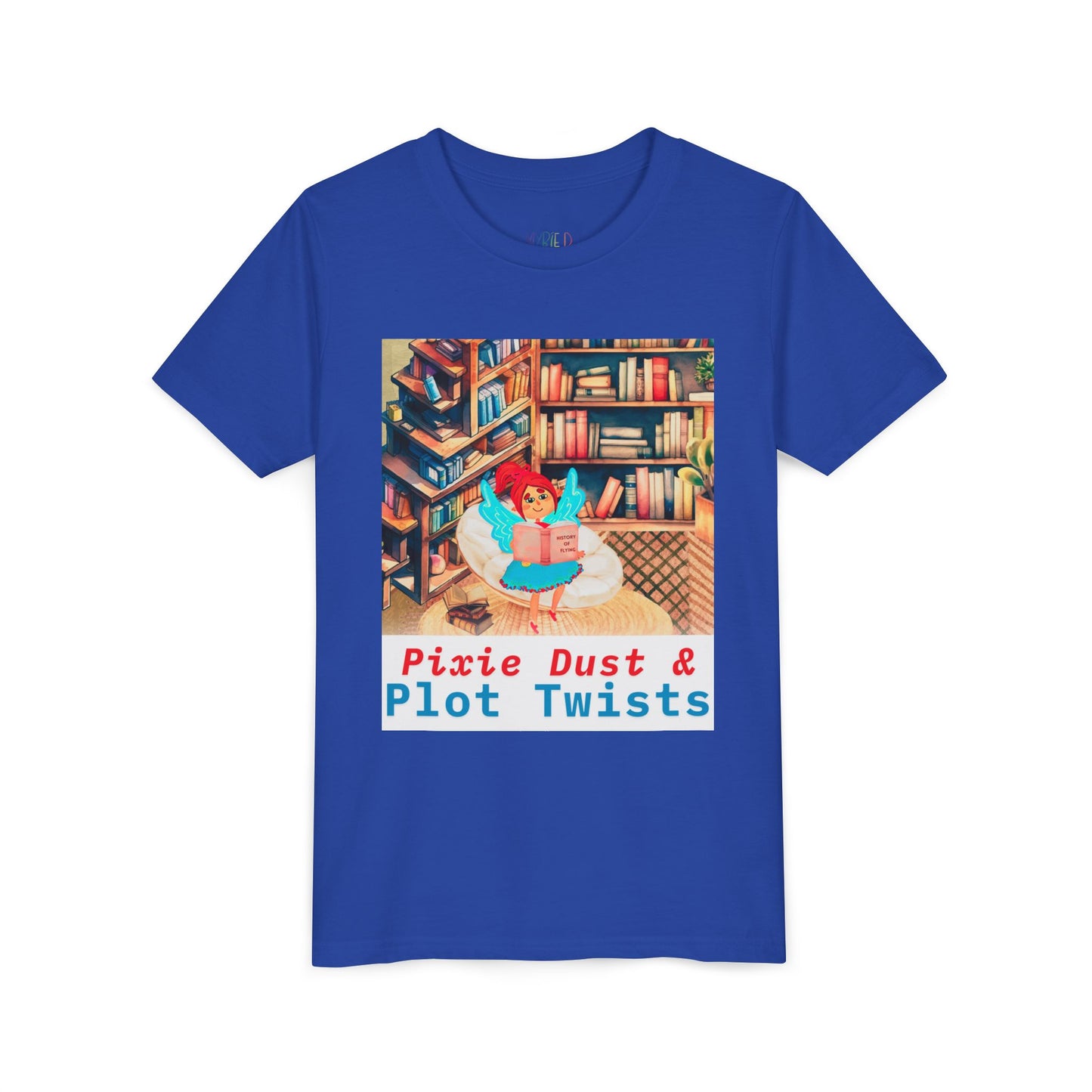 Youth Pixie Dust & Plot Twists Tee – Where Stories Take Flight