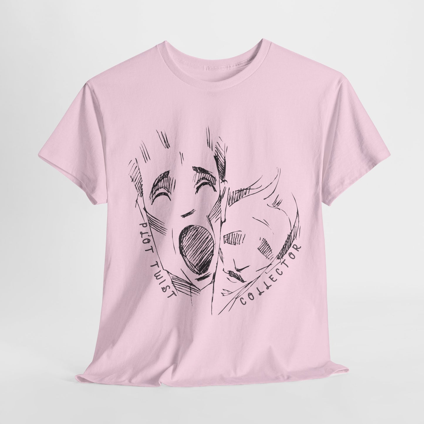 Teen/Adult Unisex Tee – Plot Twist Collector (Screaming Face Edition)
