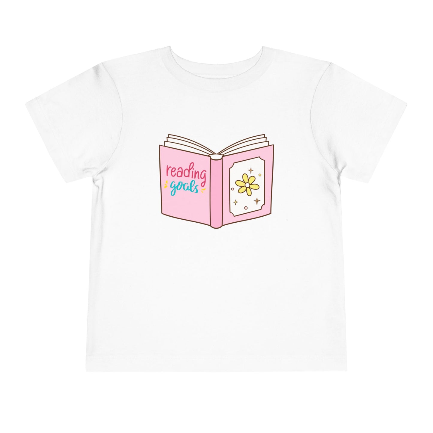 Toddler Reading Goals Tee – Sweet Style for Little Book Lovers