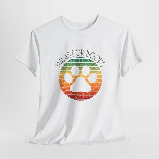 Teen/Adult Unisex Paws for Books Tee – Where Tails Wag and Pages Turn