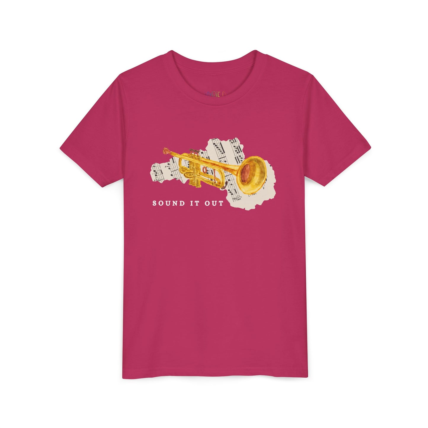 Youth Sound It Out Tee – Musical Wordplay Shirt for Budding Readers and Musicians