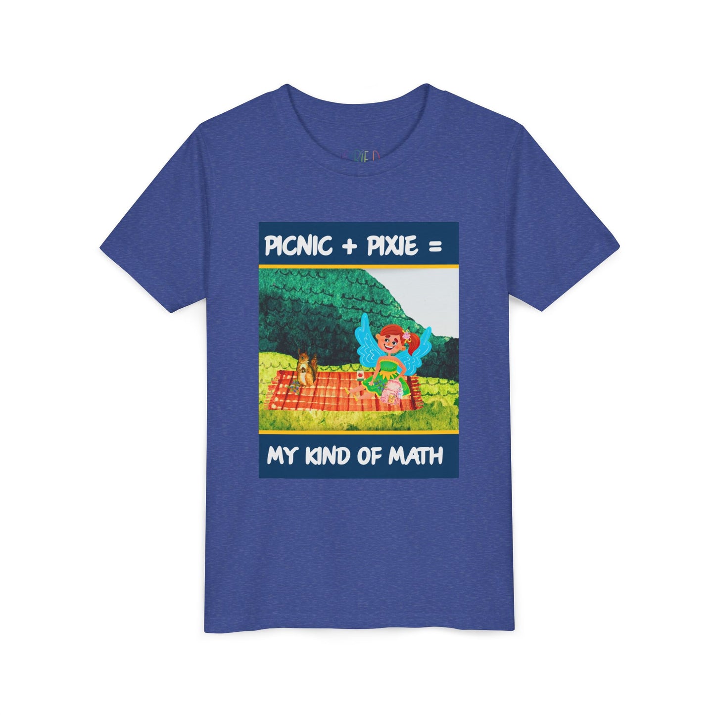 Youth Picnic + Pixie = My Kind of Math Tee – Fun Outdoor T-Shirt for Curious Kids and Creative Thinkers
