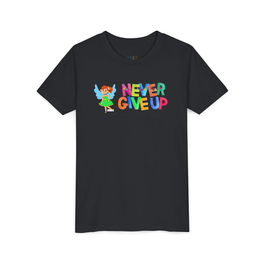 Youth Never Give Up Tee – Keep Going, Keep Growing