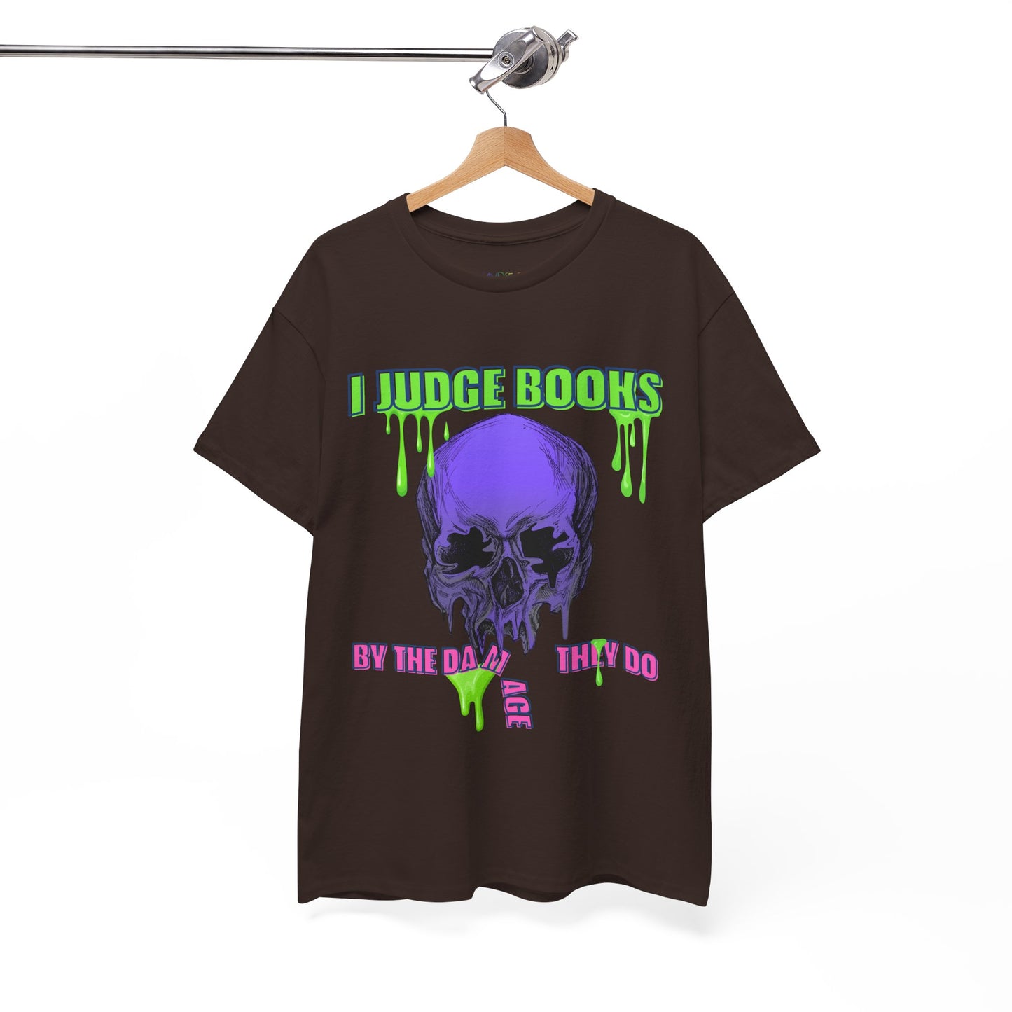 Teen/Adult Unisex Read for the Pain Tee â€“ Horror Book Lover Shirt