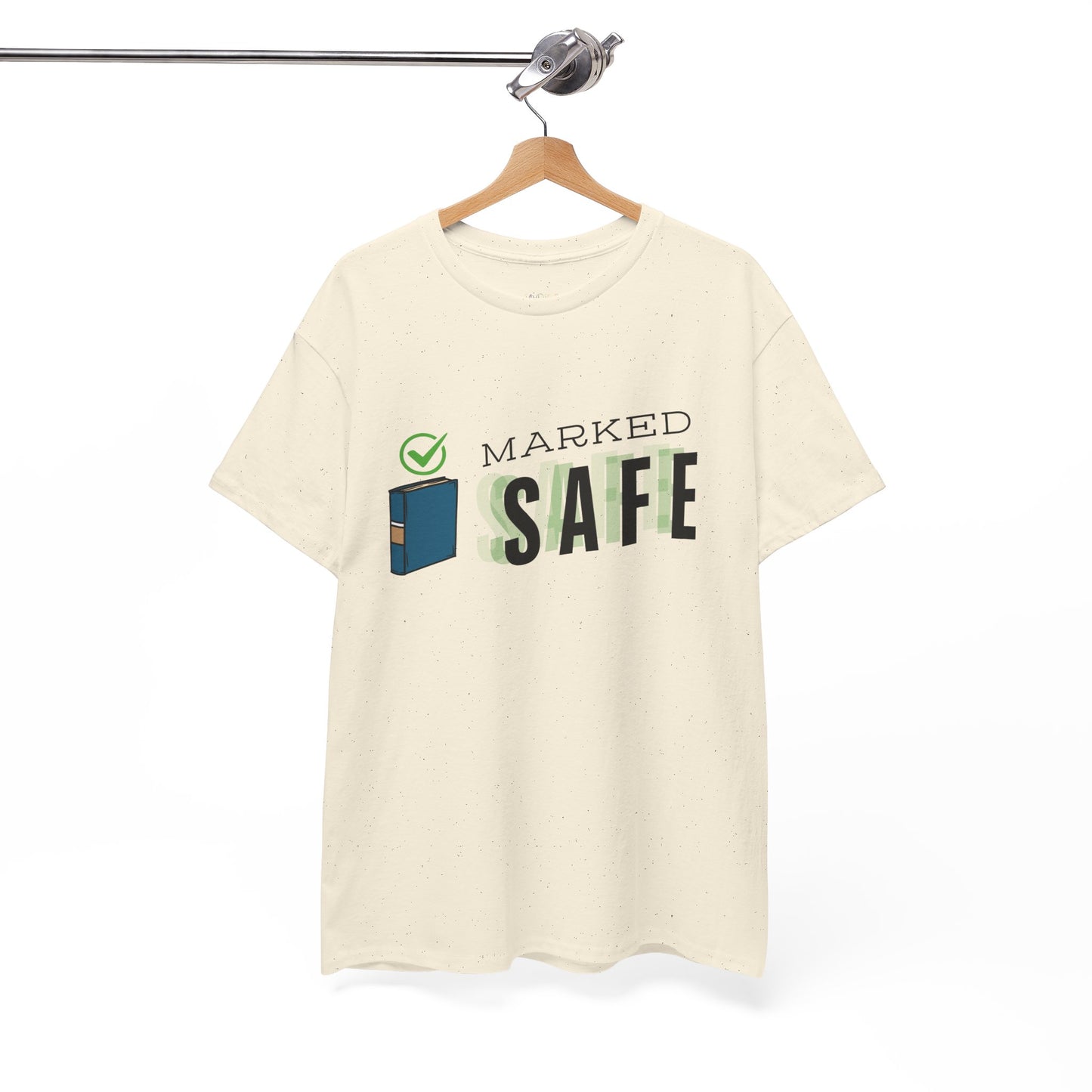 Teen/Adult Unisex Tee â€“ Marked Safe by the Book