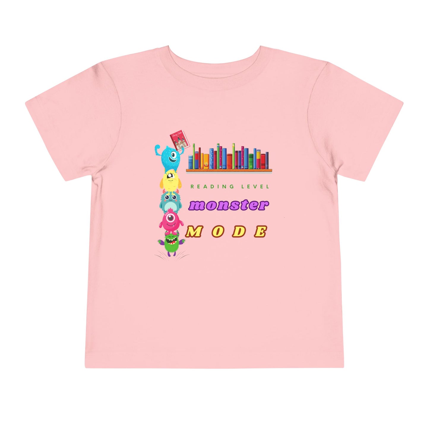 Toddler Monster Mode Reading Tee