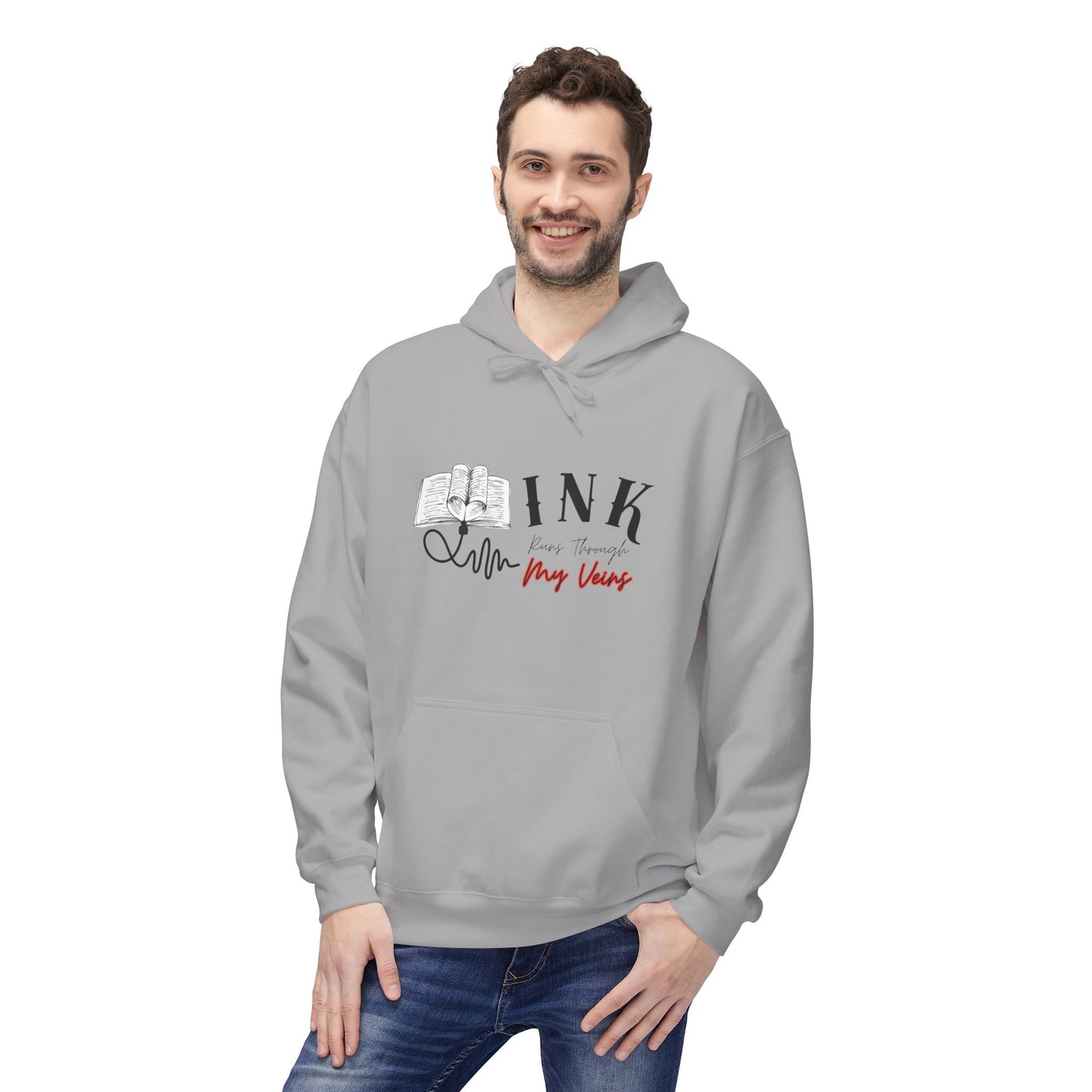 Teen/Adult Unisex Ink Runs Through My Veins Hoodie