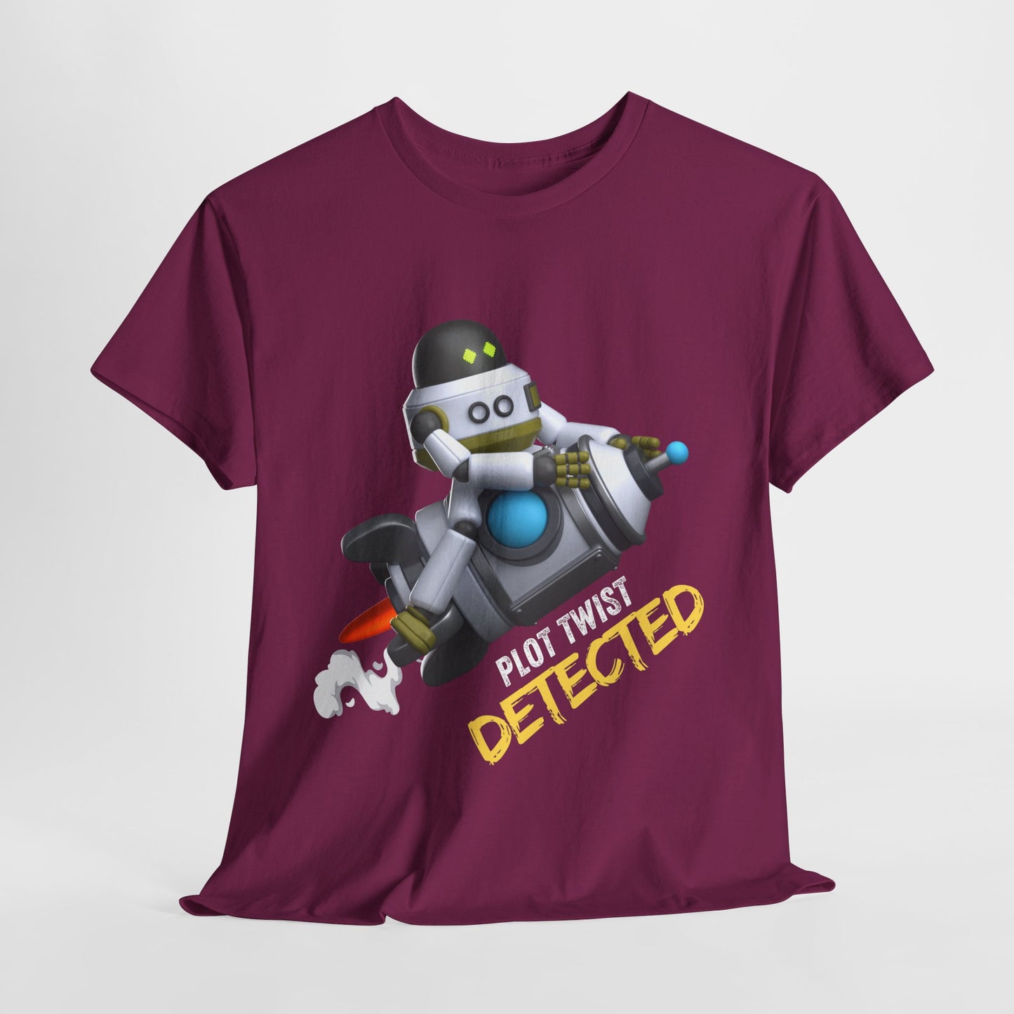 Teen/Adult Unisex Plot Twist Detected Tee – Fast-Paced Fun for Bookish Adventurers