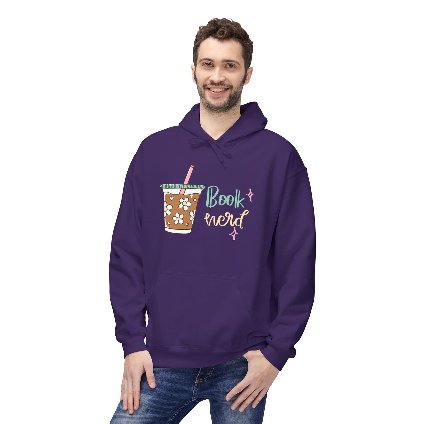 Teen/Adult Unisex Book Nerd Hoodie