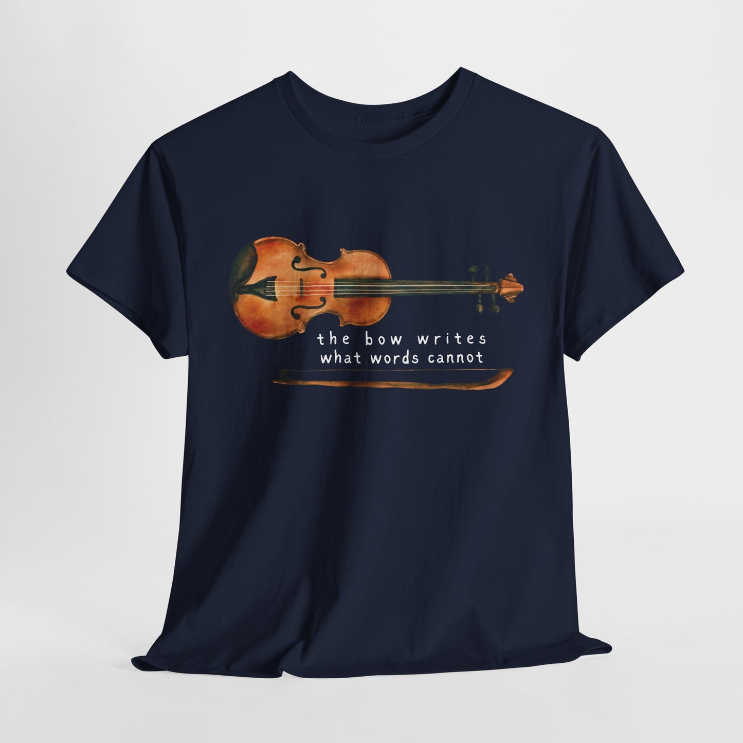 Teen/Adult Unisex The Bow Writes What Words Cannot Tee