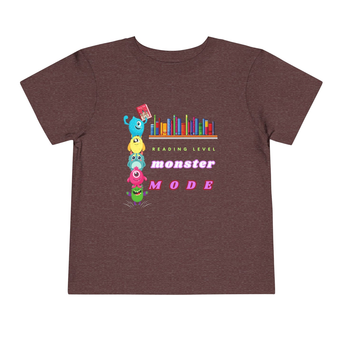 Toddler Monster Mode Reading Tee