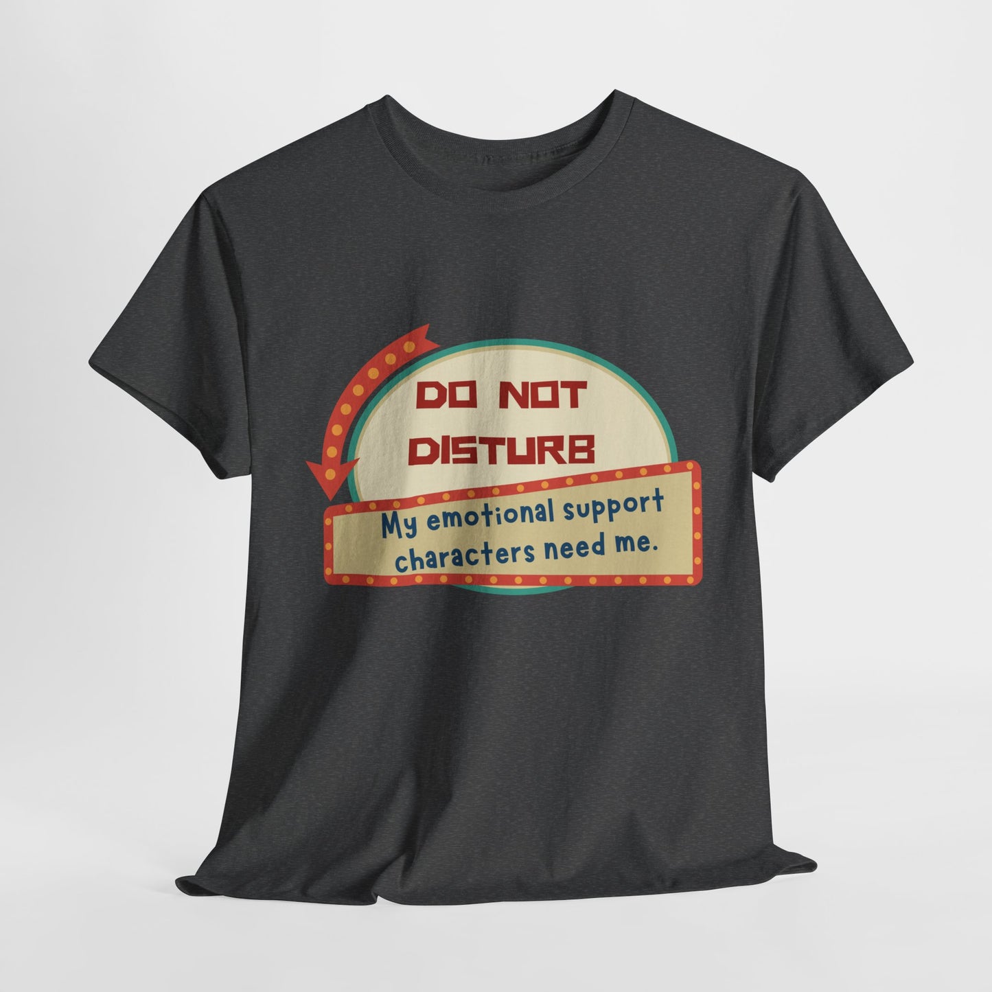 Teen/Adult Unisex Do Not Disturb Tee – For Devoted Readers & Fictional Besties