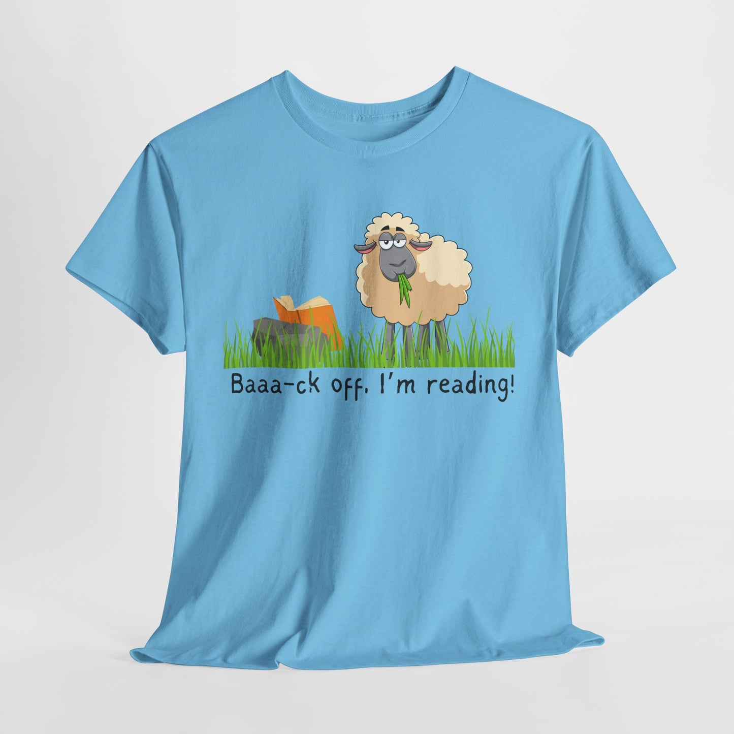 Teen/Adult Unisex Baaa-ck Off Tee – For Fiercely Focused Readers