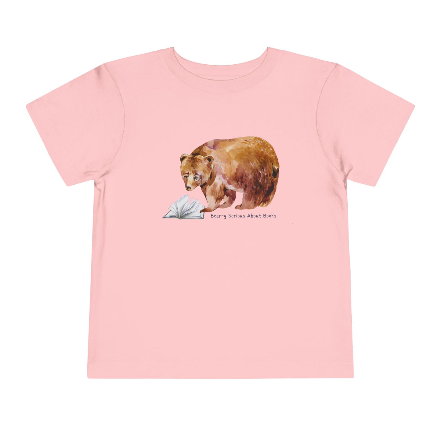 Toddler Bear-y Serious Book Tee