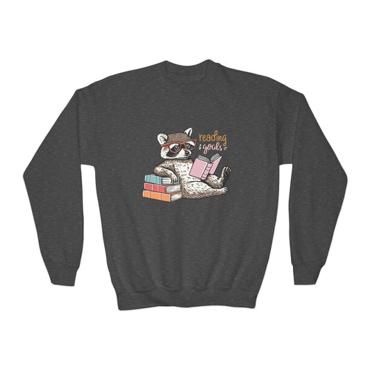 Youth Reading Goals Sweatshirt – Smart, Cozy, and a Little Bit Clever
