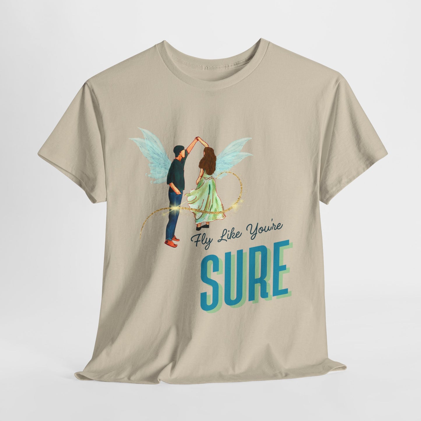 Teen/Adult Unisex Dance Like You’re Sure Tee – Confident Love Gift for Weddings, Anniversaries, Bold Romantics, & Soulmates