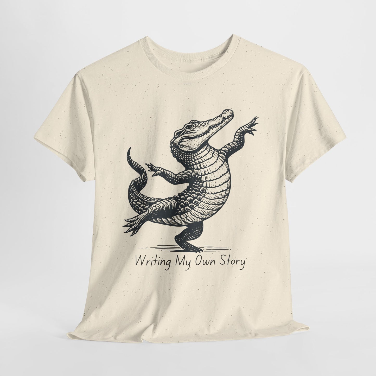 Teen/Adult Unisex Writing My Own Story Tee – Fiercely Independent, Boldly Bookish