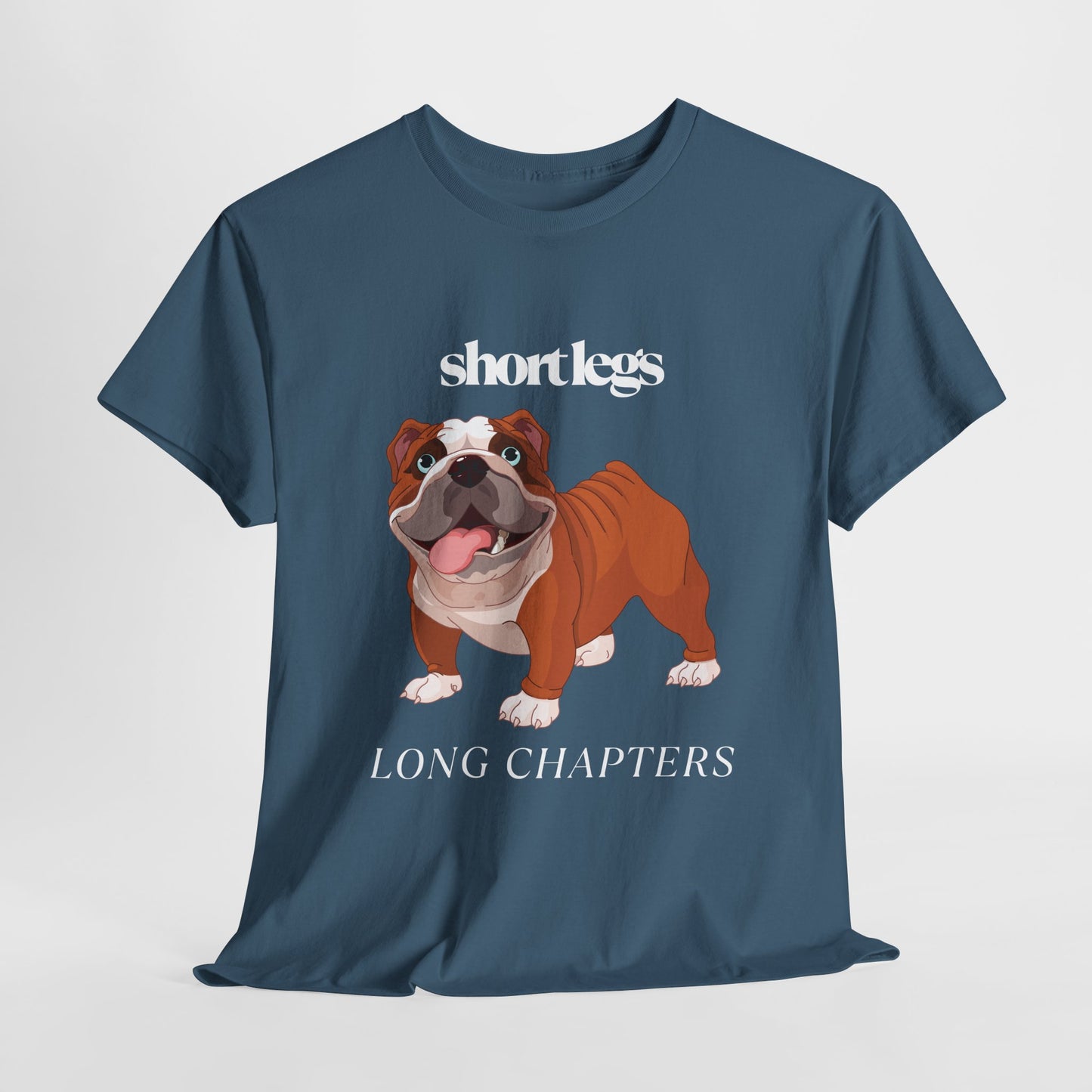 Teen/Adult Unisex Short Legs, Long Chapters Tee – Built for the Long Read