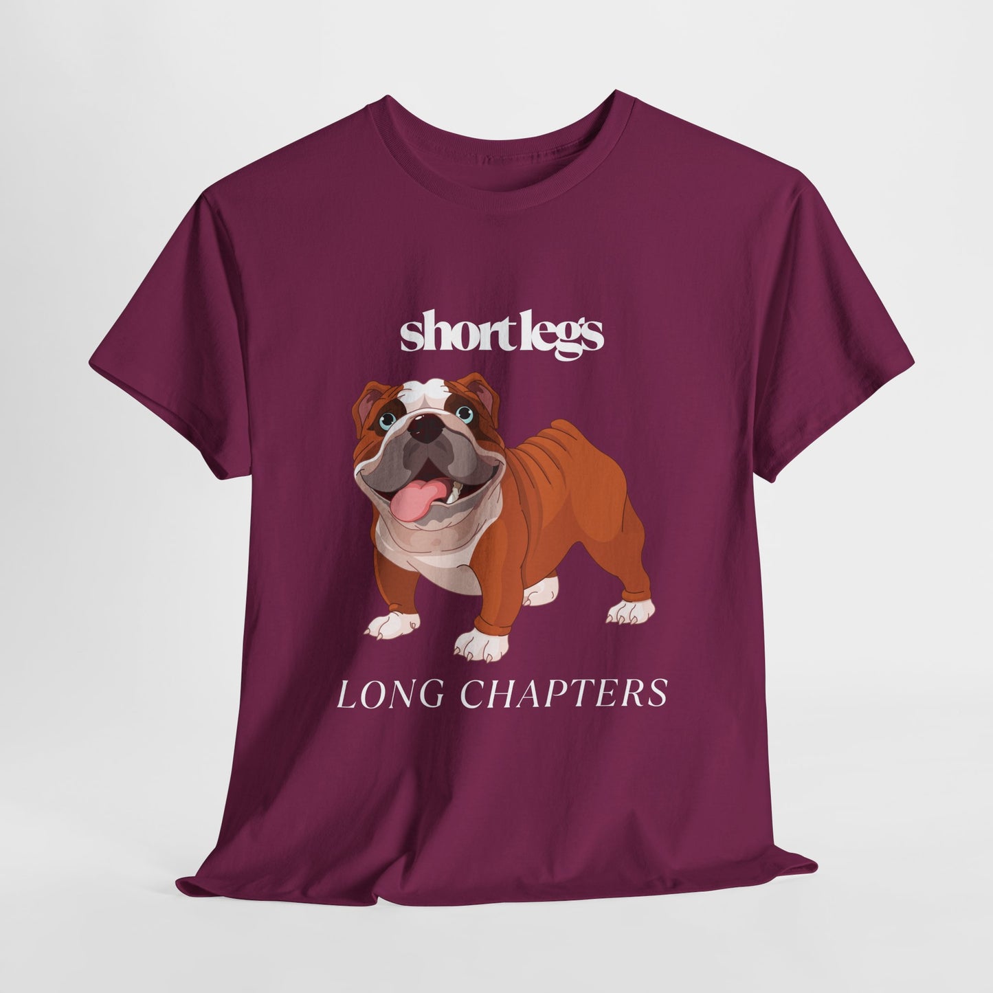Teen/Adult Unisex Short Legs, Long Chapters Tee – Built for the Long Read