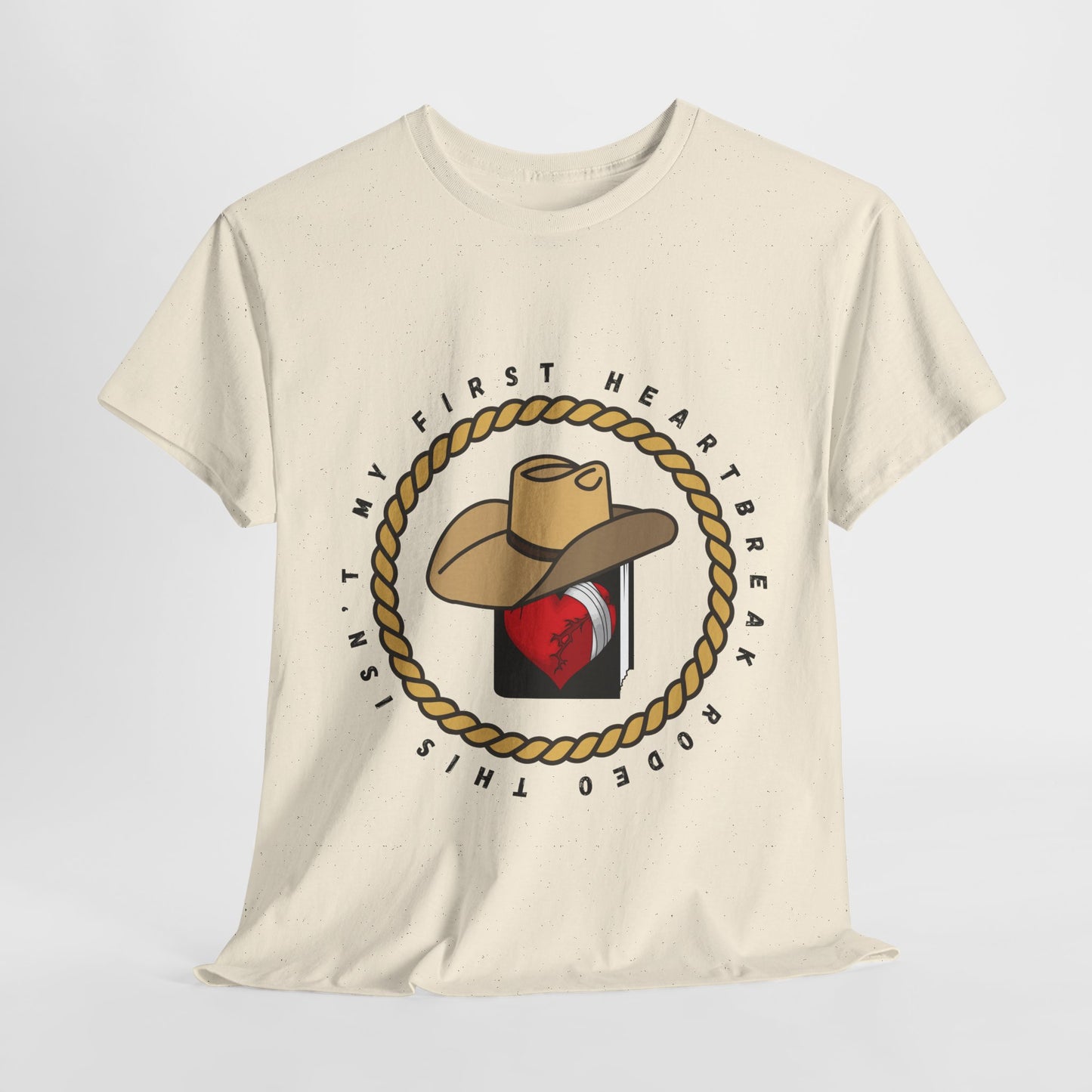 Teen/Adult Unisex Tee – This Isn’t My First Heartbreak Rodeo