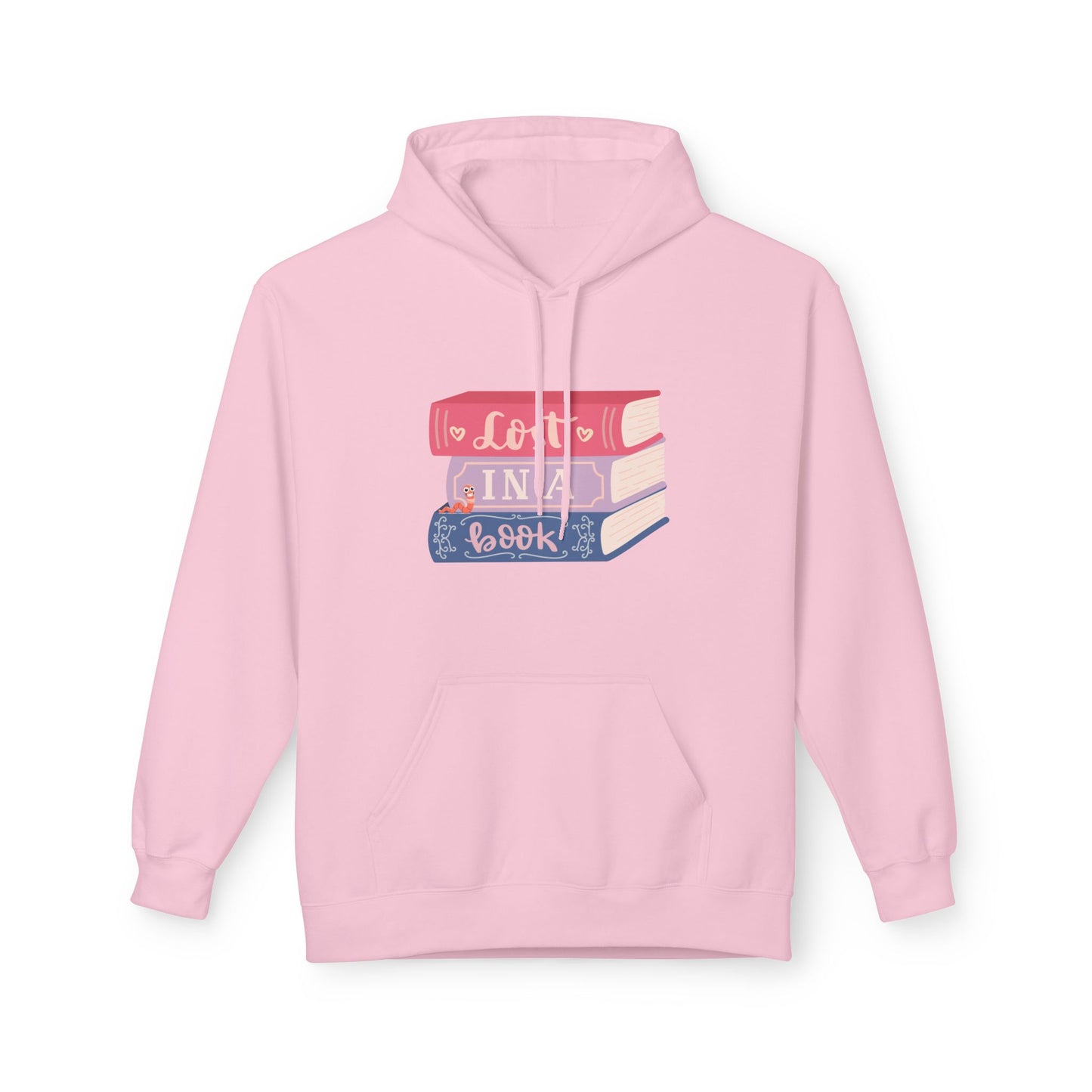 Teen/Adult Unisex Lost in a Book Stack Hoodie