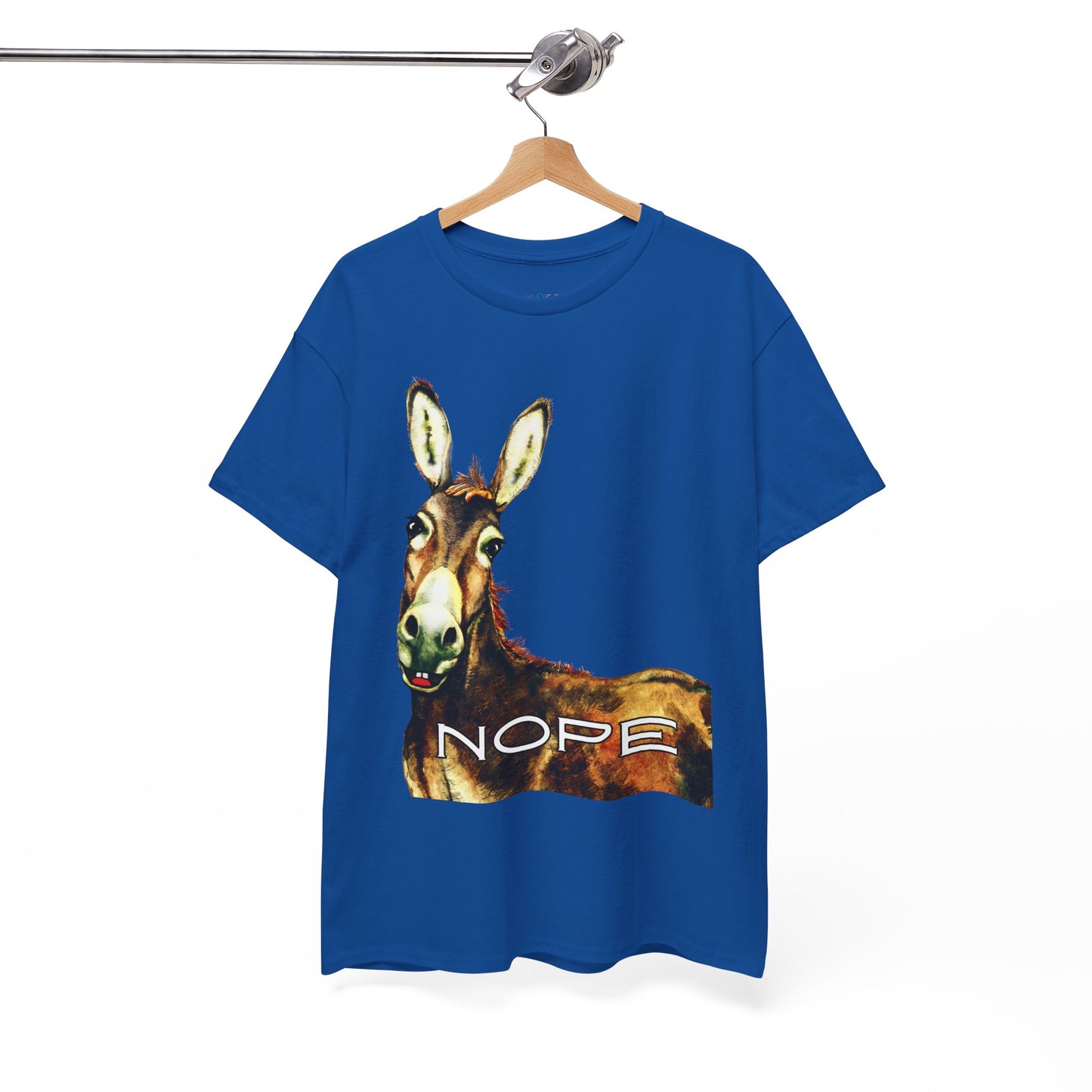 Teen/Adult Unisex Donkey NOPE T-Shirt