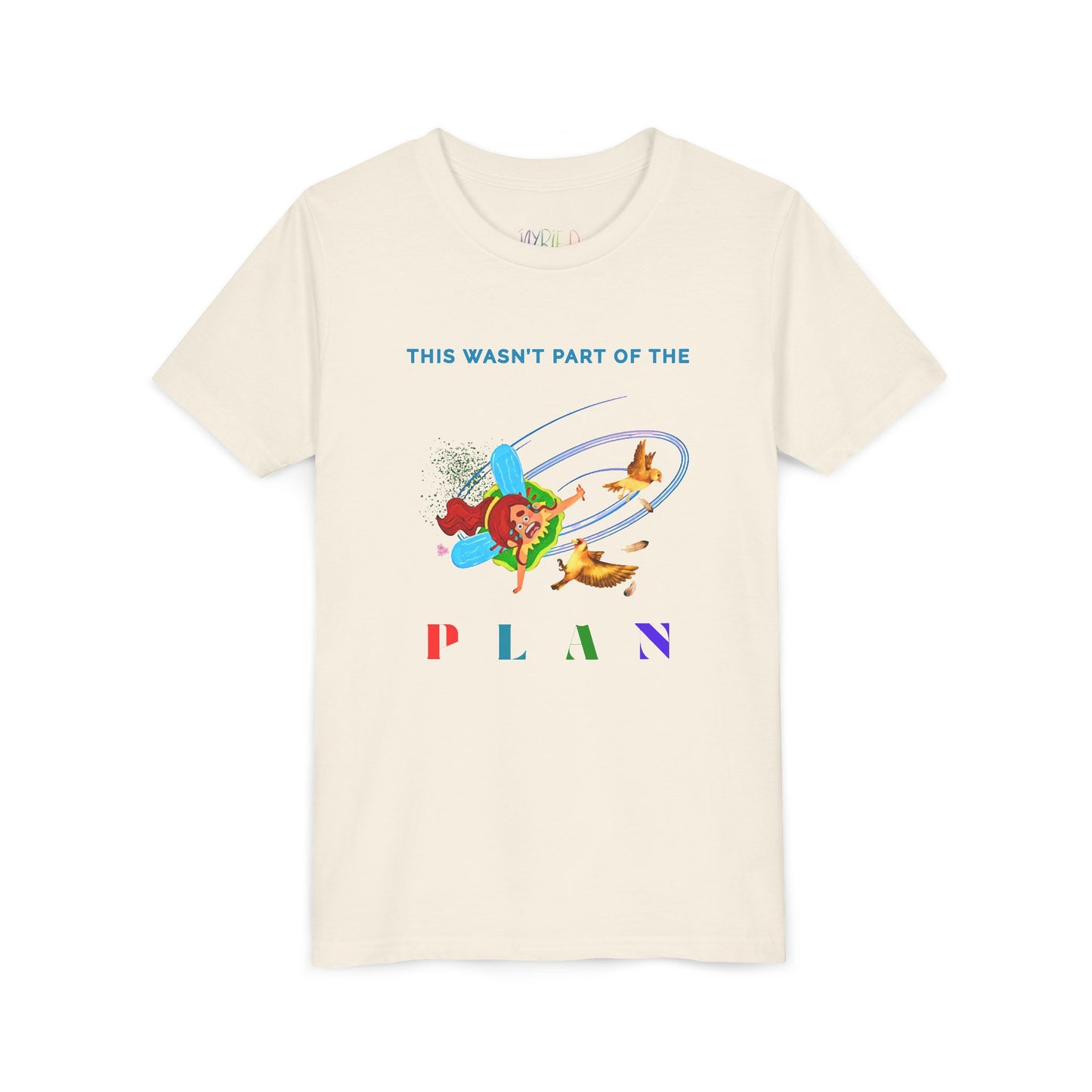 Youth This Wasn’t Part of the PLAN Tee – Funny Forest Adventure T-Shirt for Curious Kids
