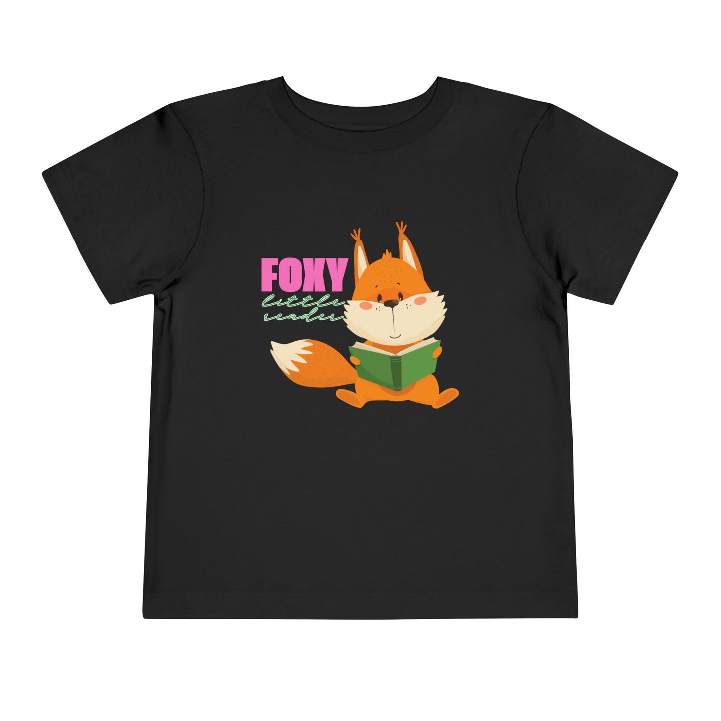 Toddler Foxy Little Reader Tee – Adorable Book-Lover Style