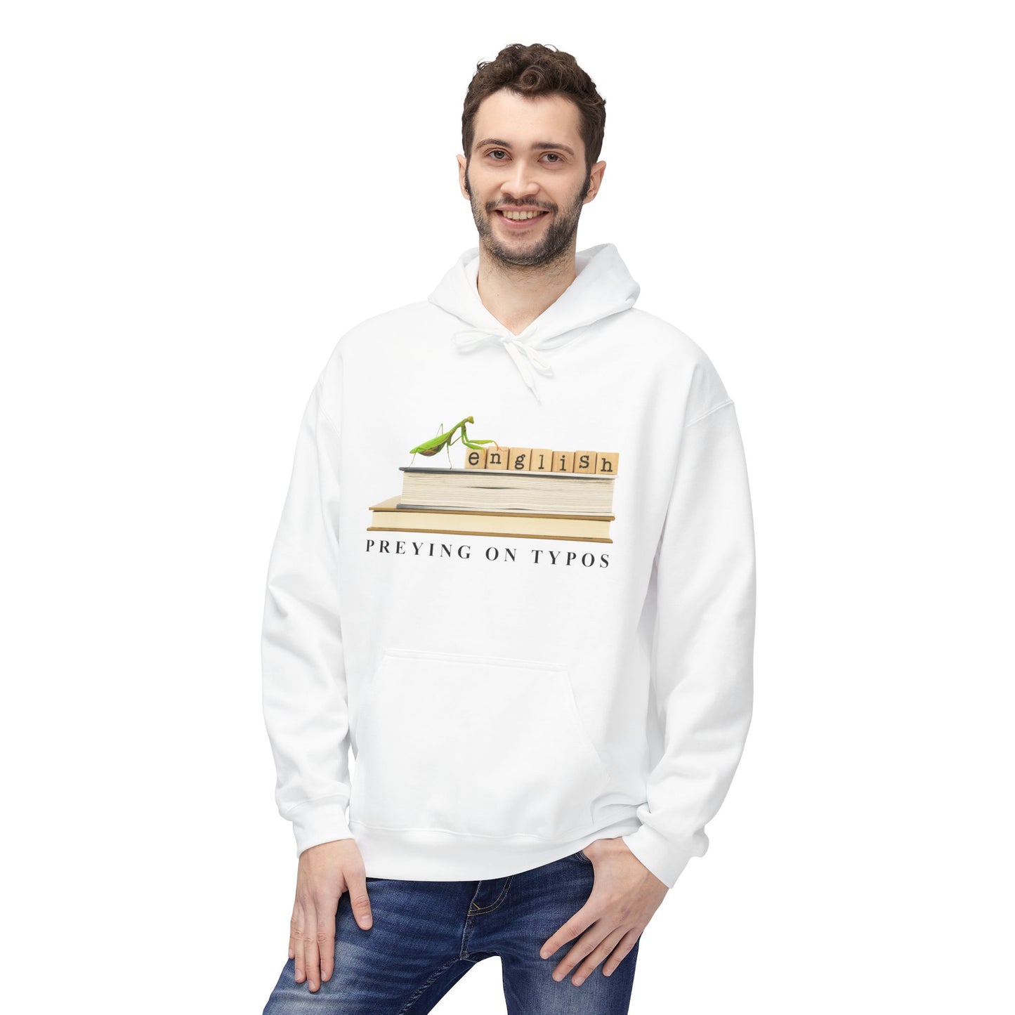 Teen/Adult Unisex English Typos Hoodie
