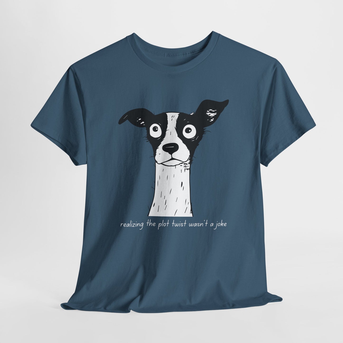 Teen/Adult Unisex Plot Twist Panic Tee – This Can’t Be Happening