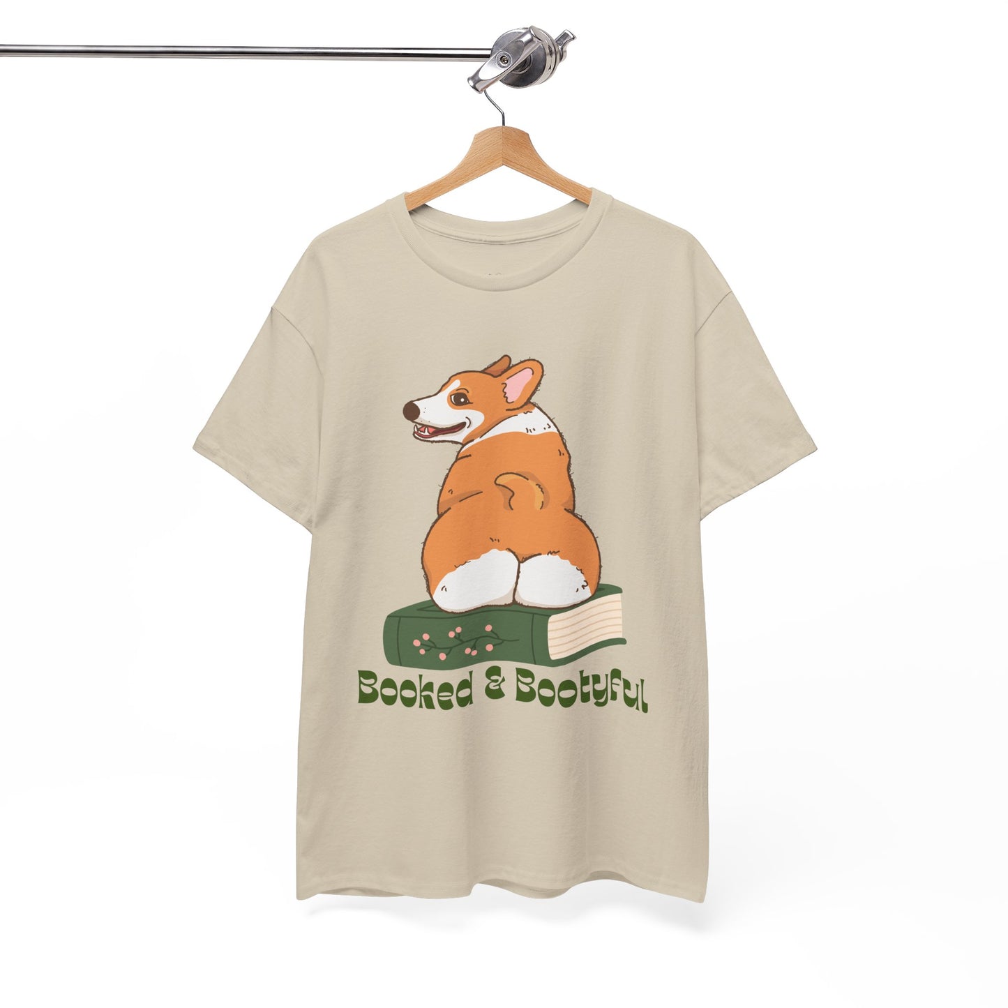 Teen/Adult Unisex Booked & Bootyful Tee Sassy, Smart, and Sitting Pretty