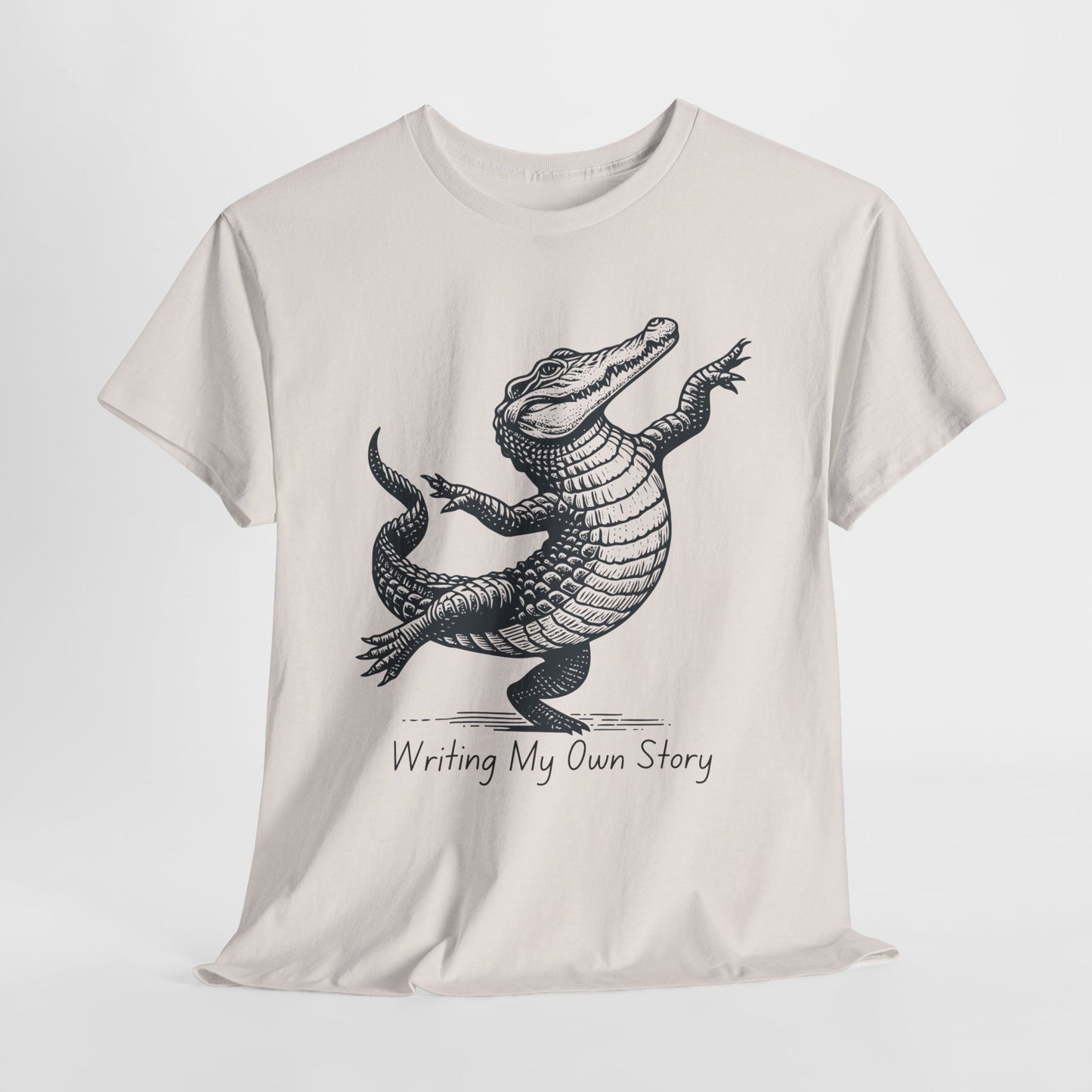 Teen/Adult Unisex Writing My Own Story Tee – Fiercely Independent, Boldly Bookish