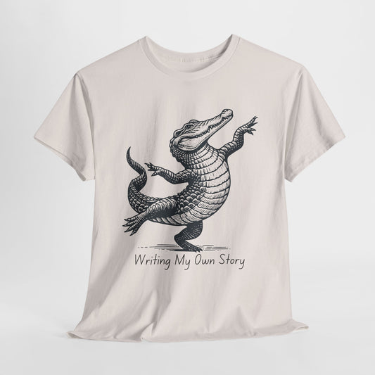 Teen/Adult Unisex Writing My Own Story Tee – Fiercely Independent, Boldly Bookish