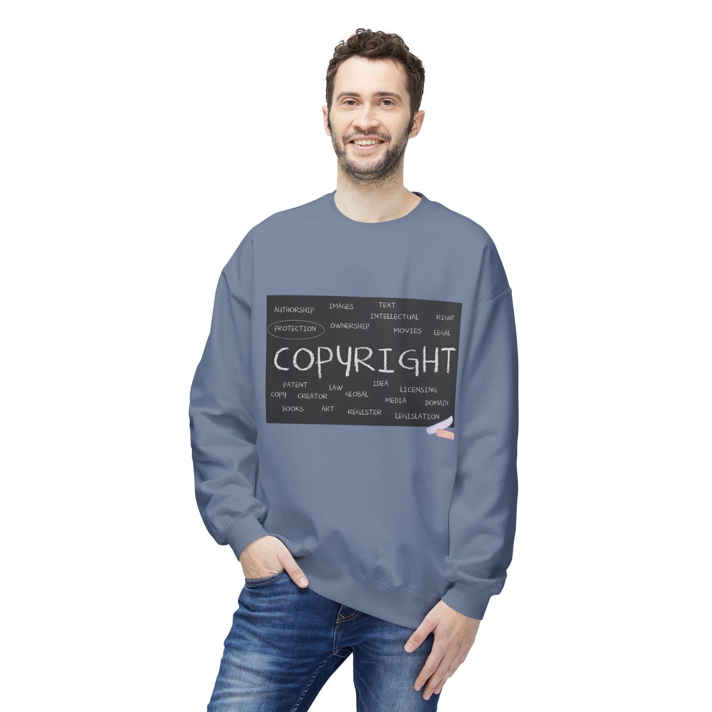Teen/Adult Unisex Copyright Sweatshirt