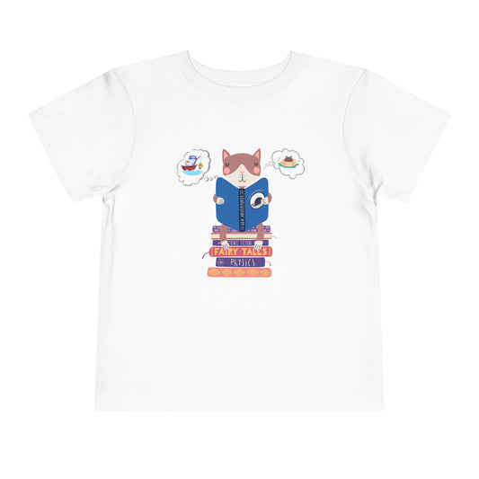 Toddler Dreaming in Chapters Tee – Cute Bookish Shirt for Young Readers