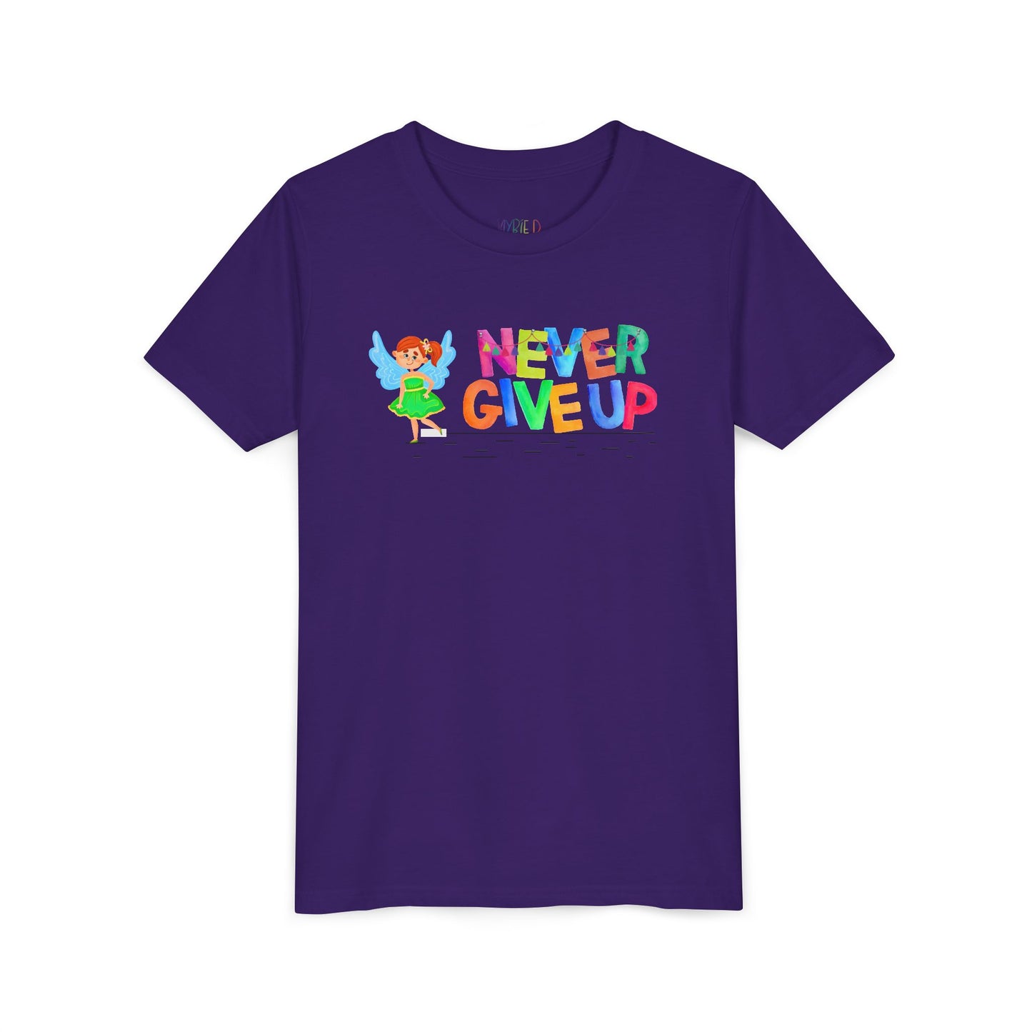 Youth Never Give Up Tee – Keep Going, Keep Growing