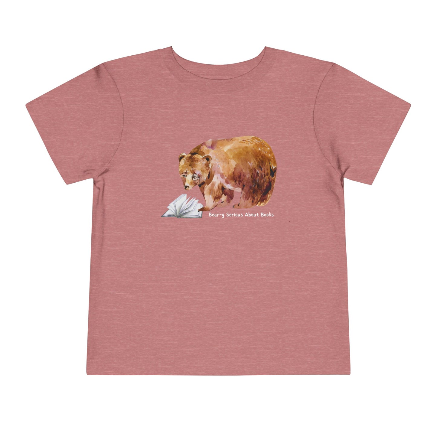 Toddler Bear-y Serious Book Tee