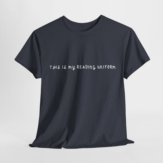 Teen/Adult Unisex Tee – This Is My Reading Uniform