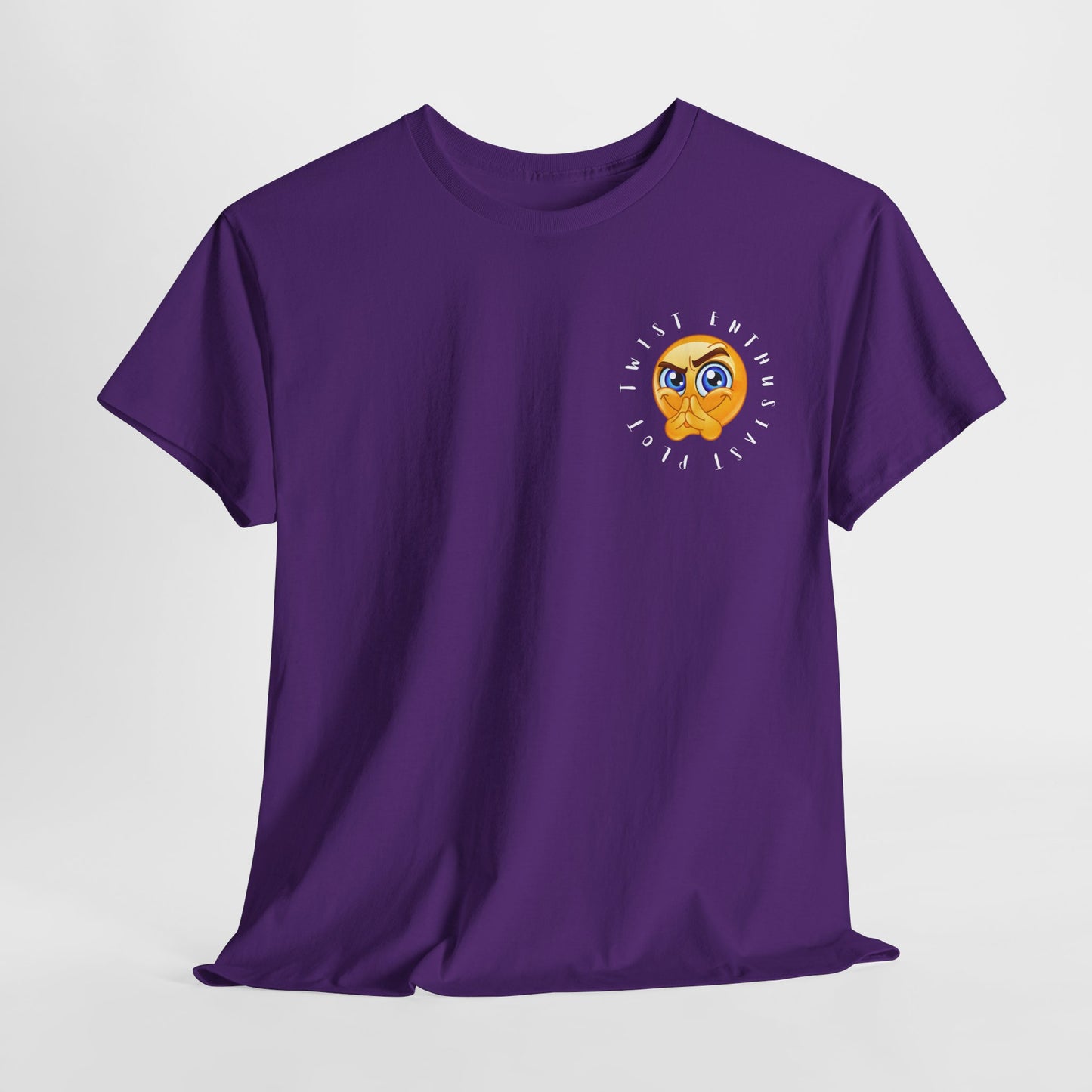 Teen/Adult Unisex Tee – Plot Twist Enthusiast (Emoji Edition)