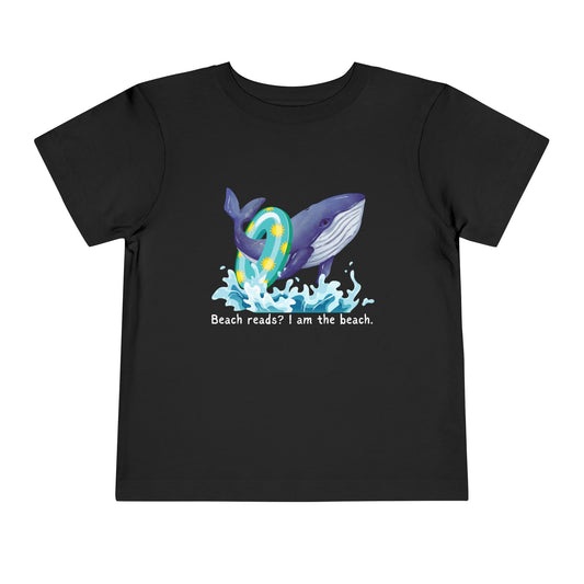 Toddler Beach Reads Whale Tee